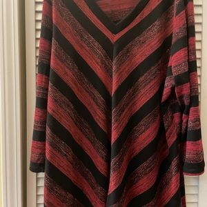 Plus size Jean and Top outfit